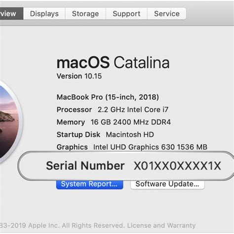 find my apple serial number.